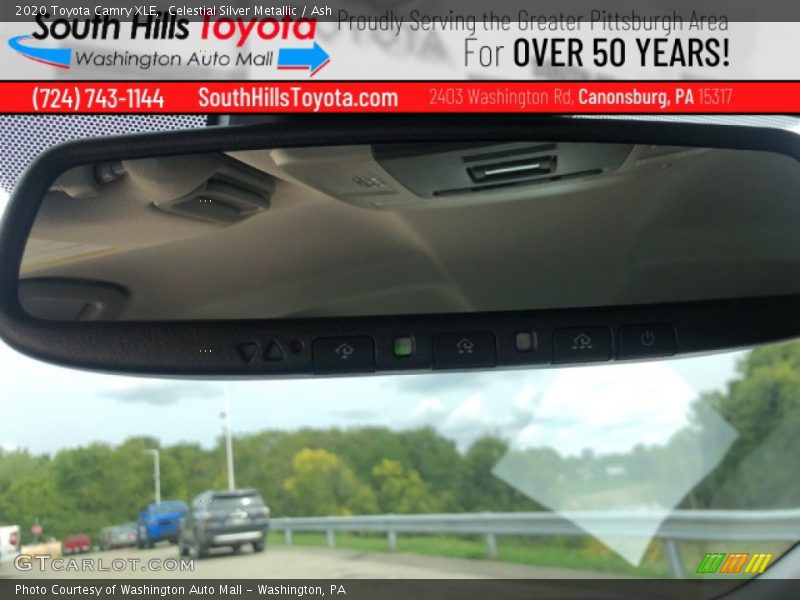 Celestial Silver Metallic / Ash 2020 Toyota Camry XLE