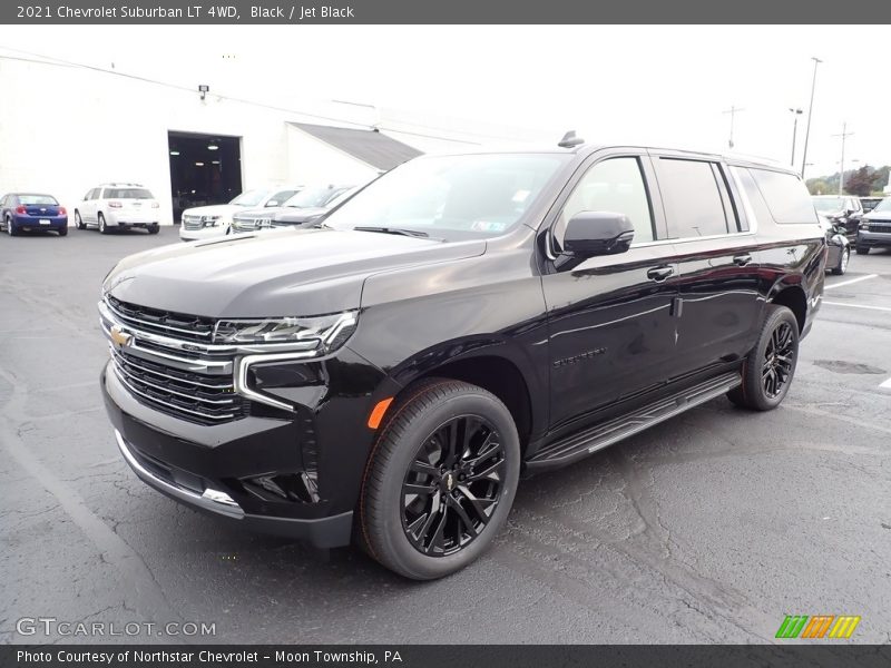Black / Jet Black 2021 Chevrolet Suburban LT 4WD