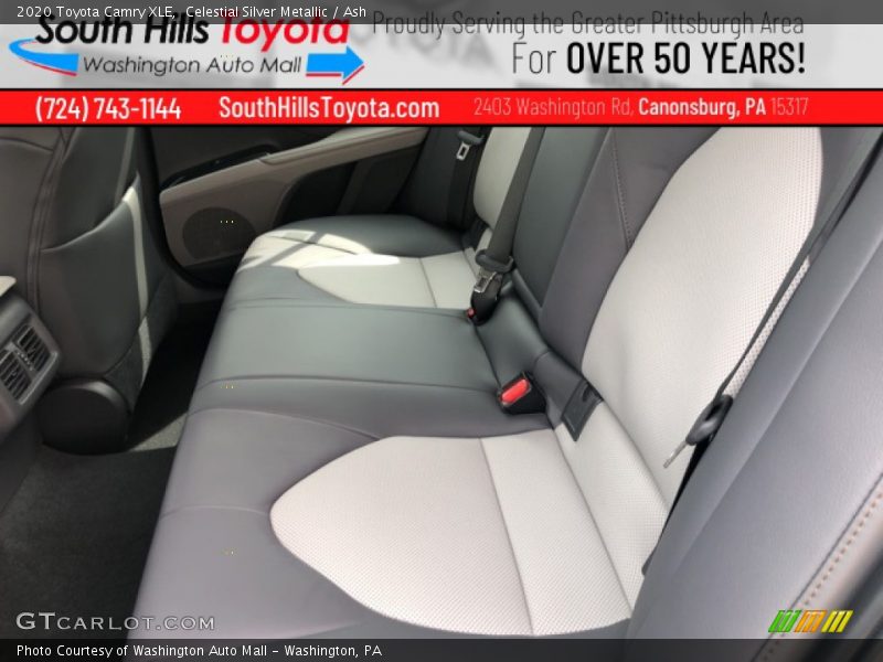Celestial Silver Metallic / Ash 2020 Toyota Camry XLE