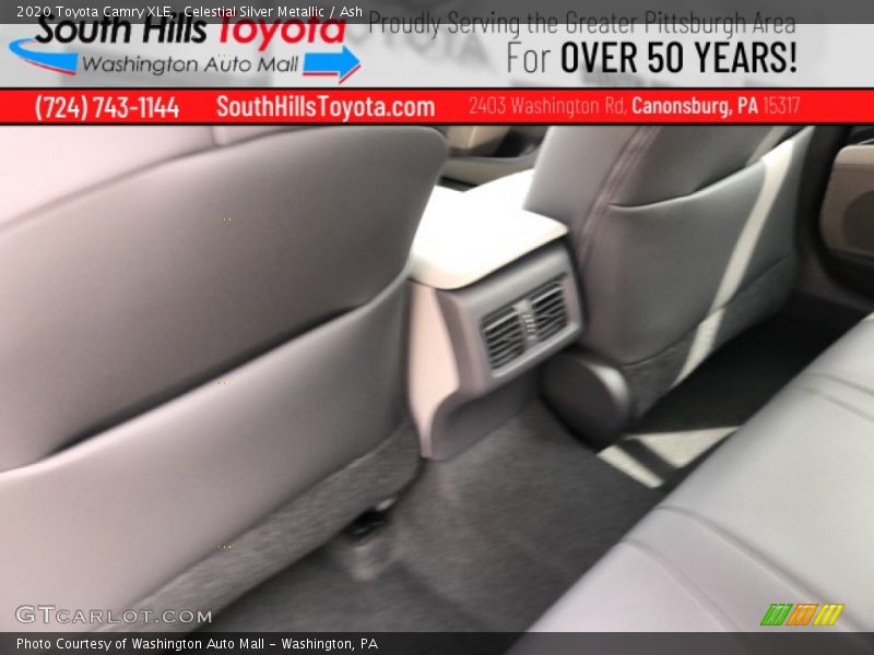 Celestial Silver Metallic / Ash 2020 Toyota Camry XLE