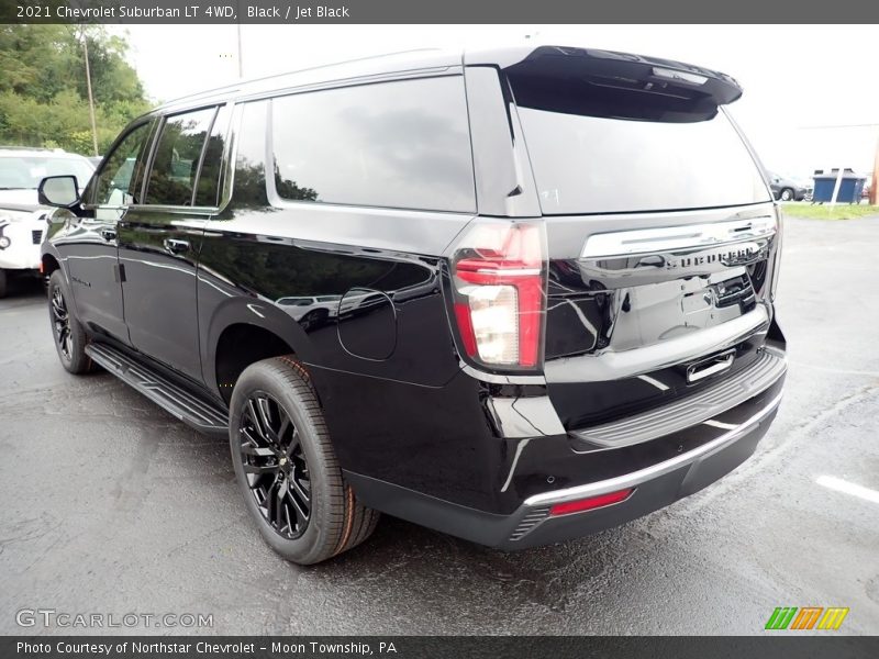 Black / Jet Black 2021 Chevrolet Suburban LT 4WD