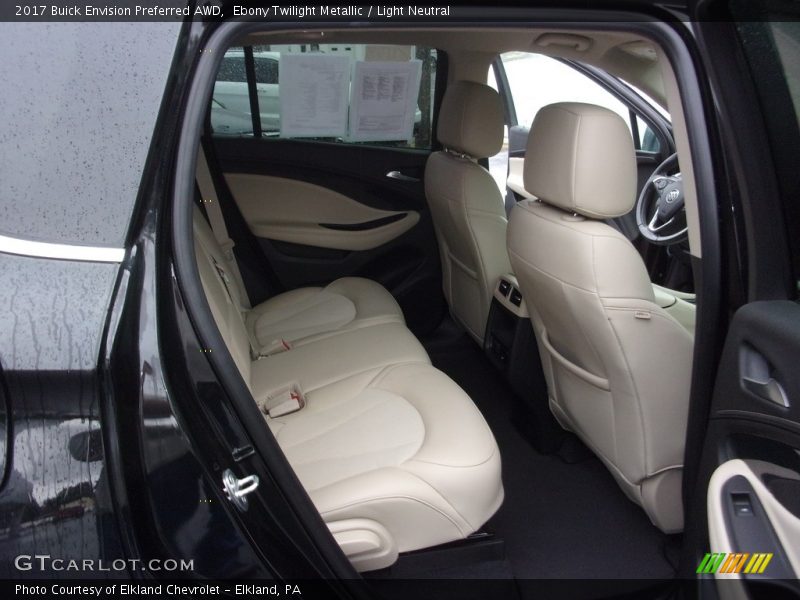 Ebony Twilight Metallic / Light Neutral 2017 Buick Envision Preferred AWD