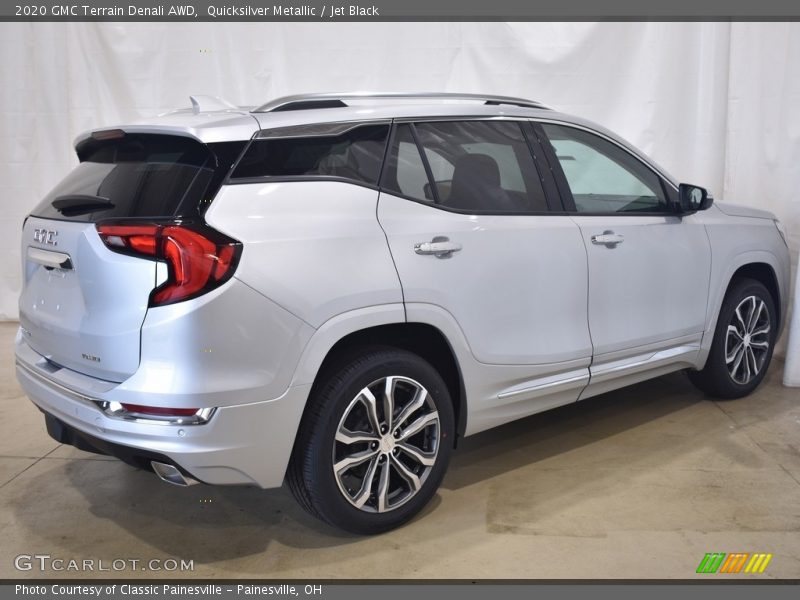 Quicksilver Metallic / Jet Black 2020 GMC Terrain Denali AWD