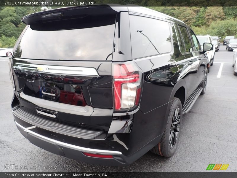 Black / Jet Black 2021 Chevrolet Suburban LT 4WD