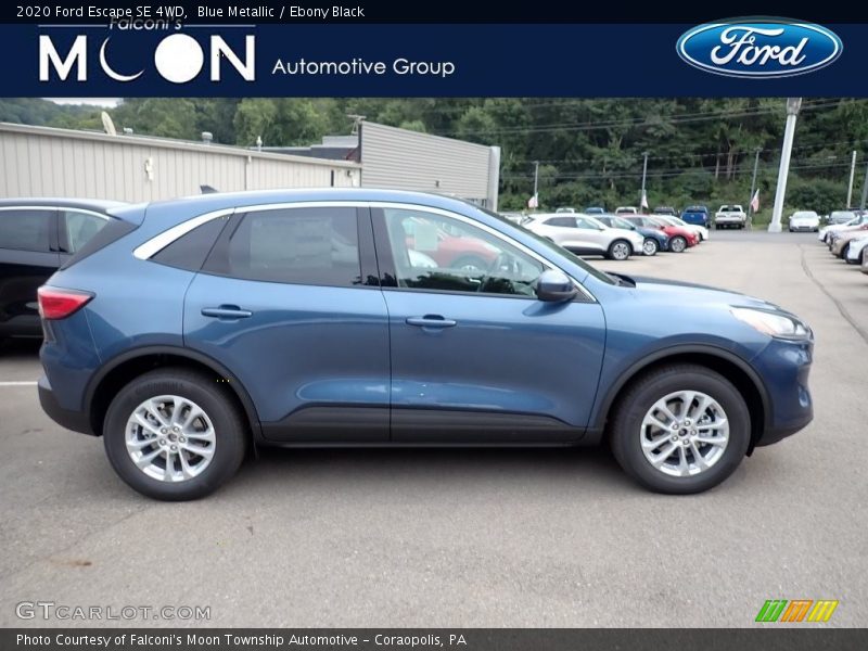 Blue Metallic / Ebony Black 2020 Ford Escape SE 4WD