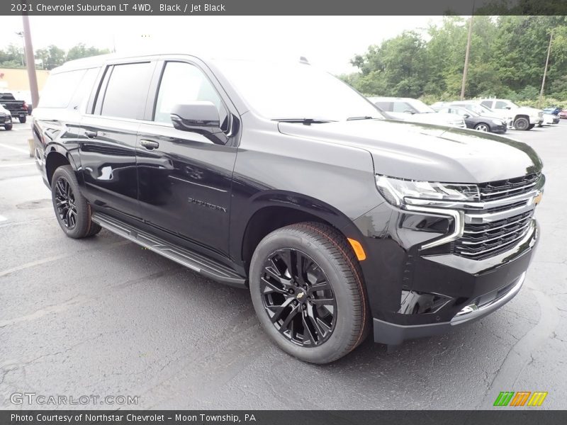 Black / Jet Black 2021 Chevrolet Suburban LT 4WD