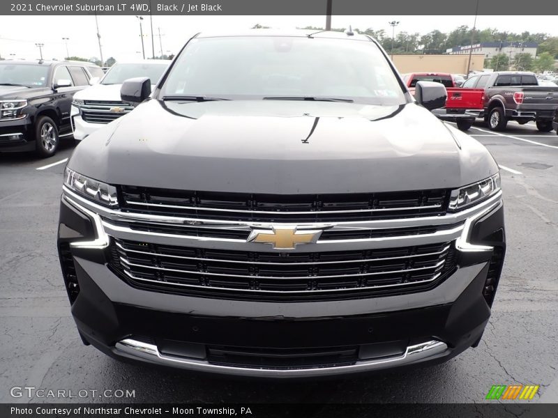 Black / Jet Black 2021 Chevrolet Suburban LT 4WD