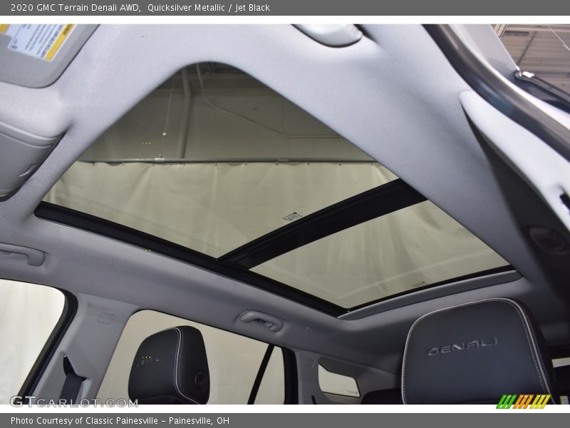 Quicksilver Metallic / Jet Black 2020 GMC Terrain Denali AWD