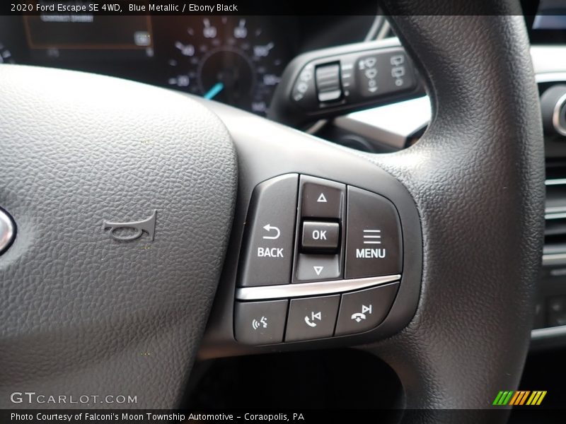 Blue Metallic / Ebony Black 2020 Ford Escape SE 4WD