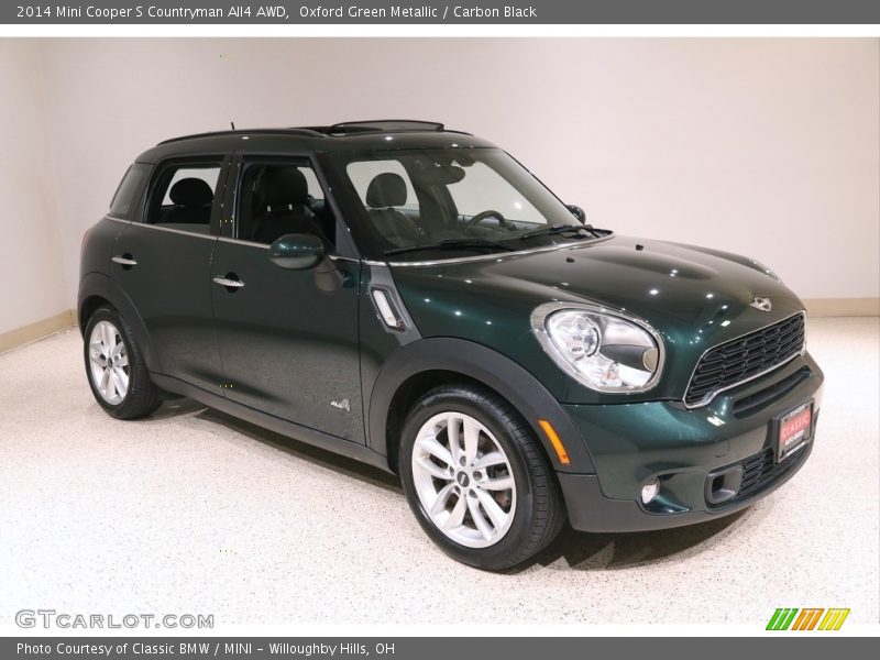 Oxford Green Metallic / Carbon Black 2014 Mini Cooper S Countryman All4 AWD