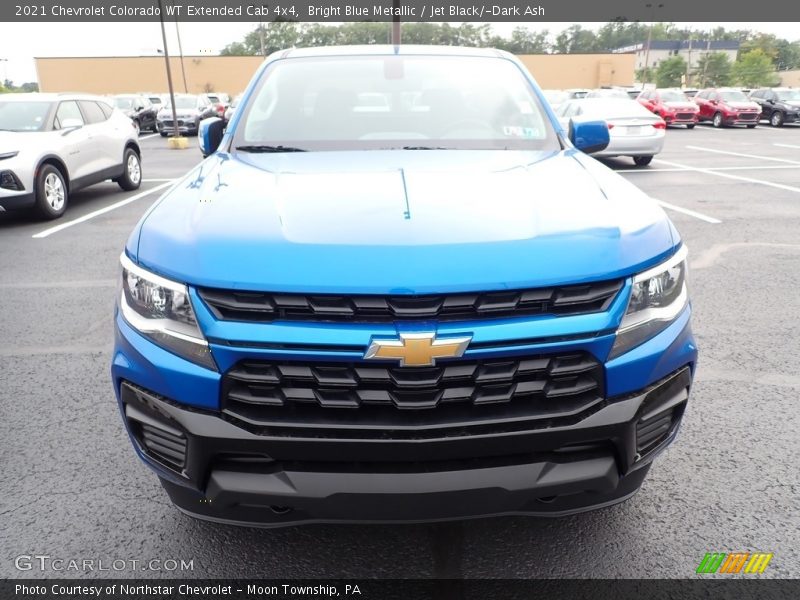 Bright Blue Metallic / Jet Black/­Dark Ash 2021 Chevrolet Colorado WT Extended Cab 4x4