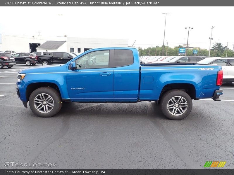  2021 Colorado WT Extended Cab 4x4 Bright Blue Metallic