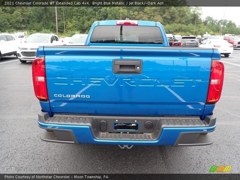 Bright Blue Metallic / Jet Black/­Dark Ash 2021 Chevrolet Colorado WT Extended Cab 4x4