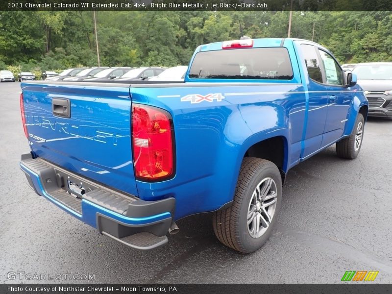 Bright Blue Metallic / Jet Black/­Dark Ash 2021 Chevrolet Colorado WT Extended Cab 4x4