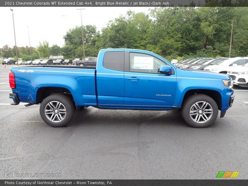  2021 Colorado WT Extended Cab 4x4 Bright Blue Metallic