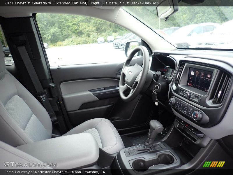 Bright Blue Metallic / Jet Black/­Dark Ash 2021 Chevrolet Colorado WT Extended Cab 4x4