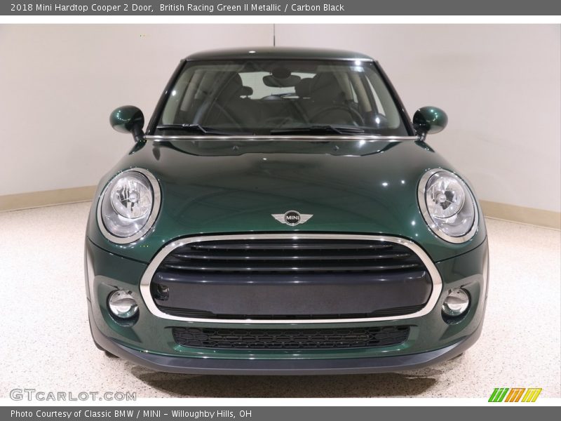 British Racing Green II Metallic / Carbon Black 2018 Mini Hardtop Cooper 2 Door