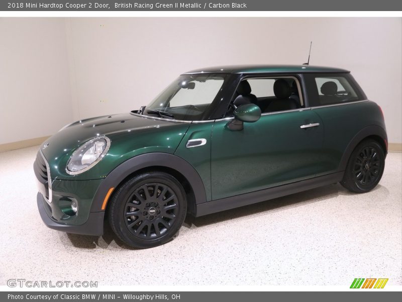 British Racing Green II Metallic / Carbon Black 2018 Mini Hardtop Cooper 2 Door