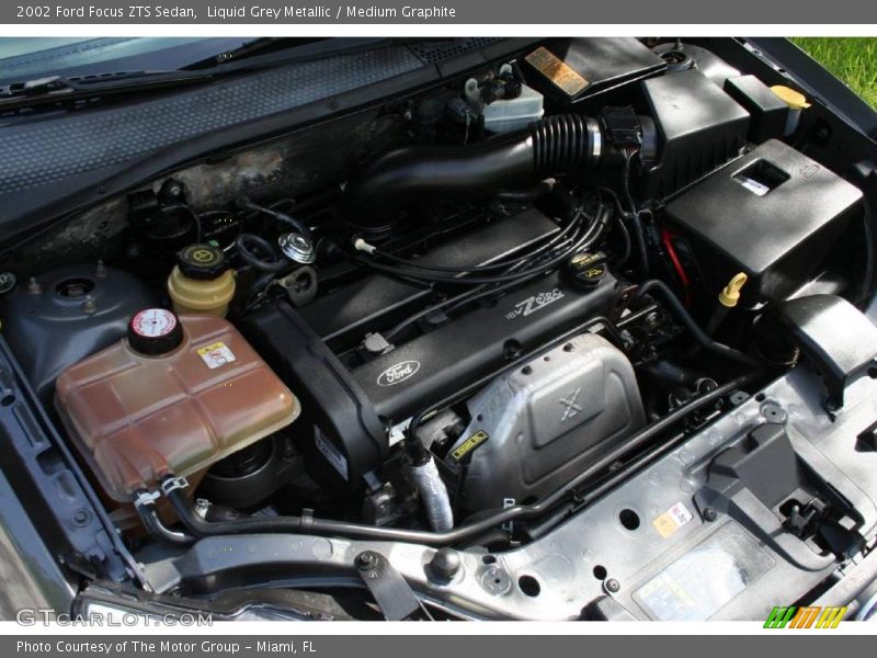 Liquid Grey Metallic / Medium Graphite 2002 Ford Focus ZTS Sedan