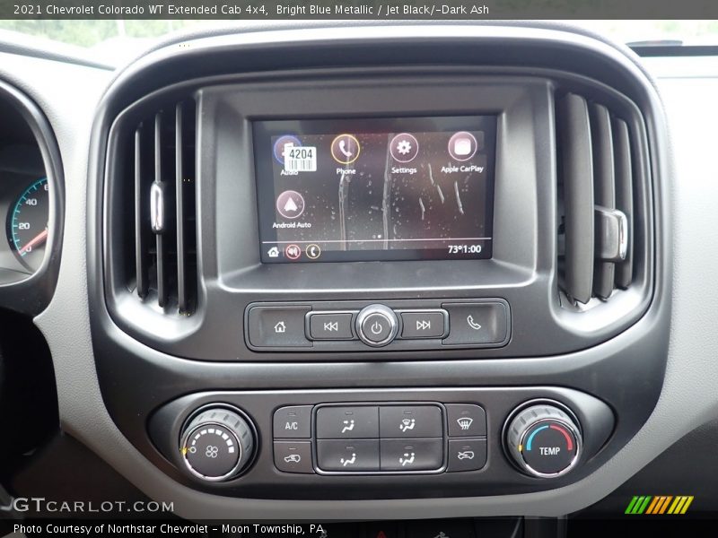 Controls of 2021 Colorado WT Extended Cab 4x4