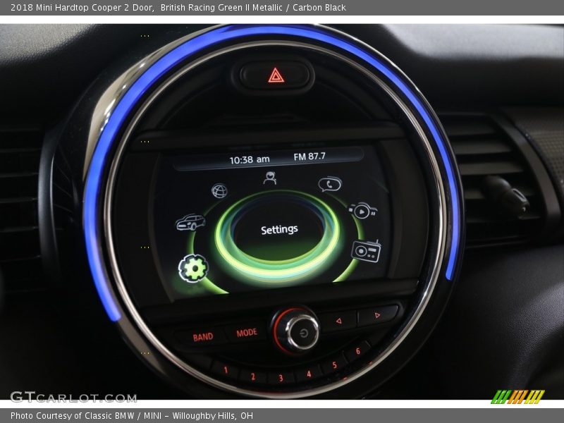 British Racing Green II Metallic / Carbon Black 2018 Mini Hardtop Cooper 2 Door
