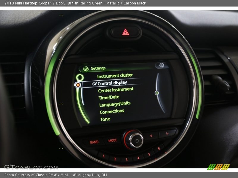 British Racing Green II Metallic / Carbon Black 2018 Mini Hardtop Cooper 2 Door