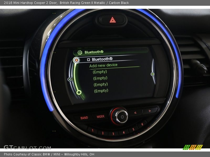 British Racing Green II Metallic / Carbon Black 2018 Mini Hardtop Cooper 2 Door