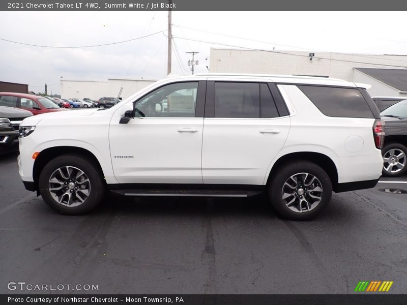 Summit White / Jet Black 2021 Chevrolet Tahoe LT 4WD