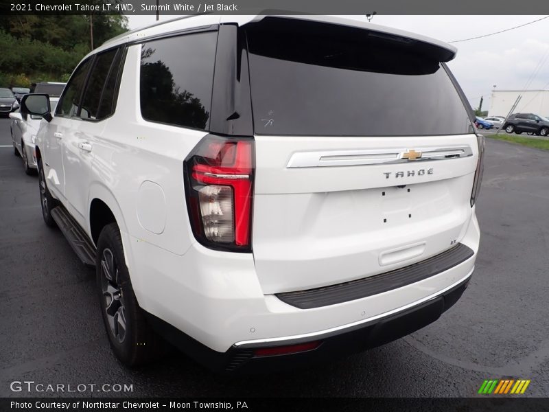 Summit White / Jet Black 2021 Chevrolet Tahoe LT 4WD