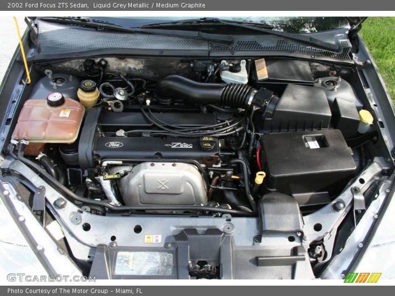 Liquid Grey Metallic / Medium Graphite 2002 Ford Focus ZTS Sedan