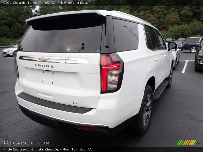 Summit White / Jet Black 2021 Chevrolet Tahoe LT 4WD