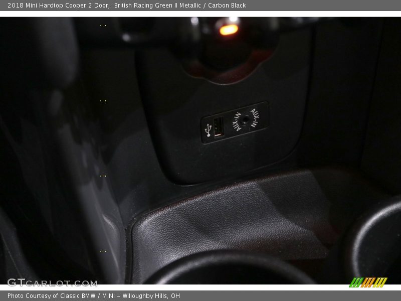 British Racing Green II Metallic / Carbon Black 2018 Mini Hardtop Cooper 2 Door