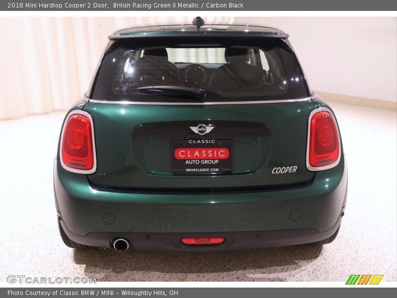 British Racing Green II Metallic / Carbon Black 2018 Mini Hardtop Cooper 2 Door