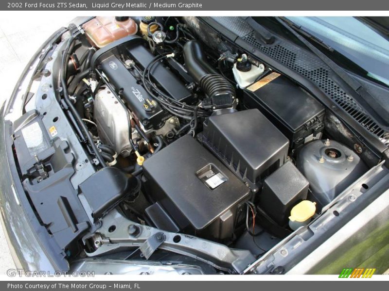 Liquid Grey Metallic / Medium Graphite 2002 Ford Focus ZTS Sedan