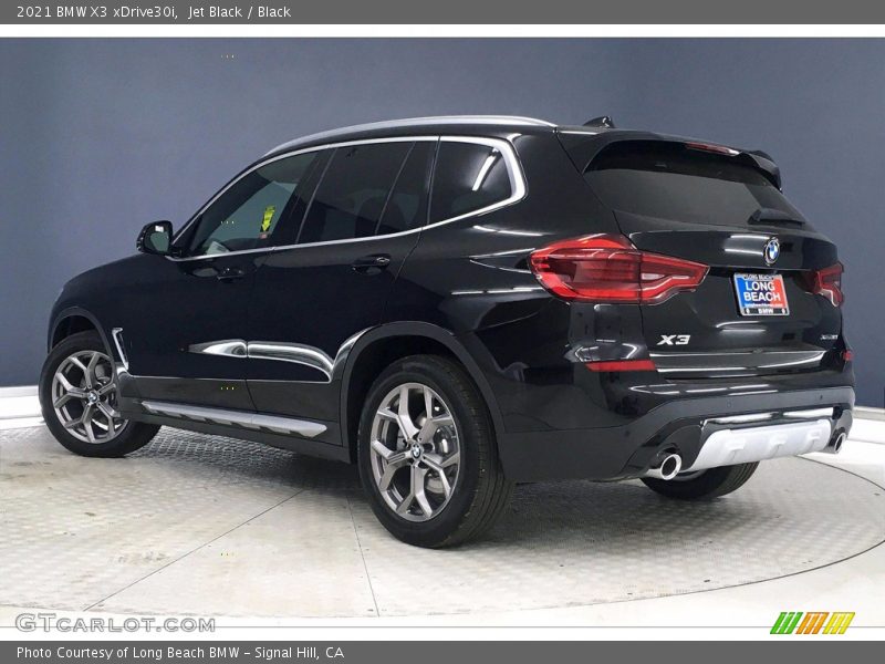 Jet Black / Black 2021 BMW X3 xDrive30i