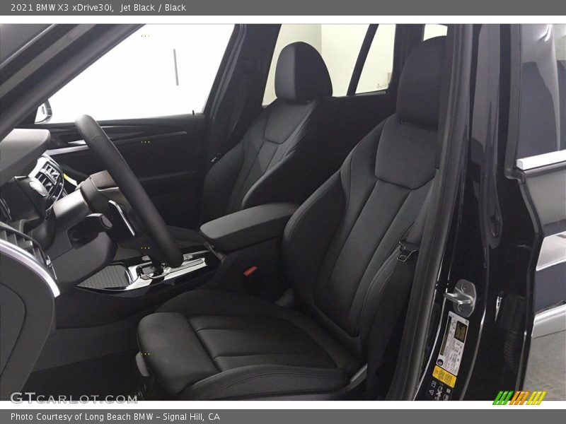 Jet Black / Black 2021 BMW X3 xDrive30i