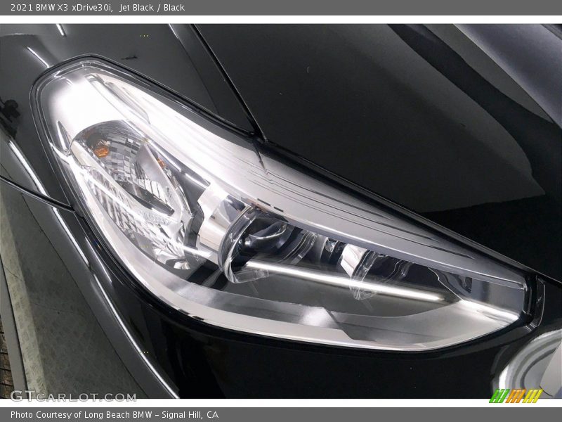 Jet Black / Black 2021 BMW X3 xDrive30i
