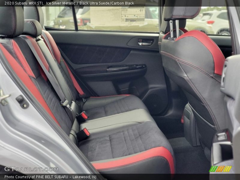 Rear Seat of 2020 WRX STI