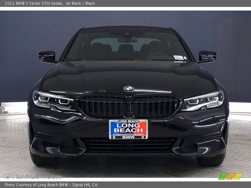 Jet Black / Black 2021 BMW 3 Series 330i Sedan