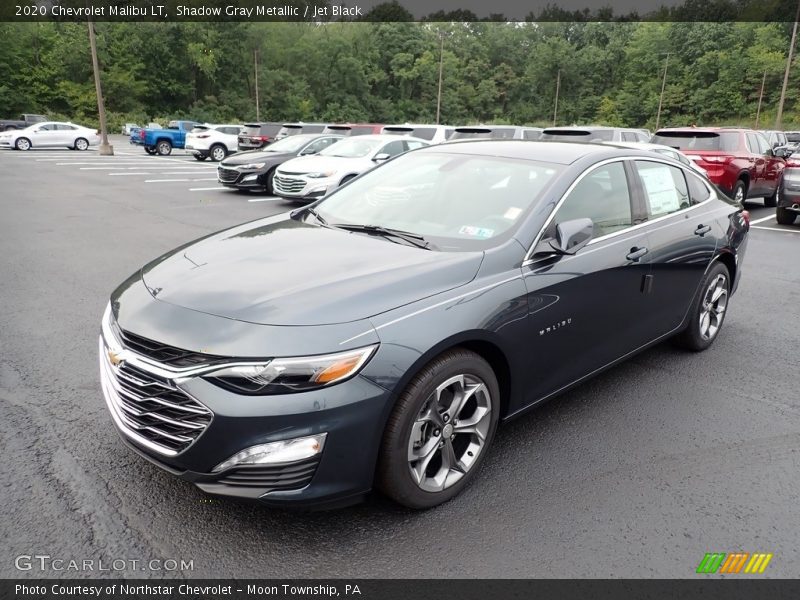 Shadow Gray Metallic / Jet Black 2020 Chevrolet Malibu LT
