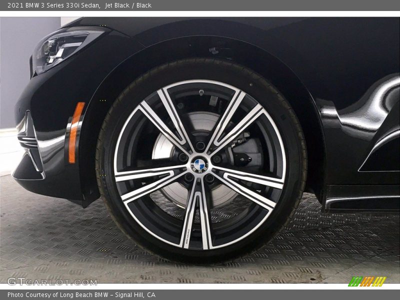 Jet Black / Black 2021 BMW 3 Series 330i Sedan