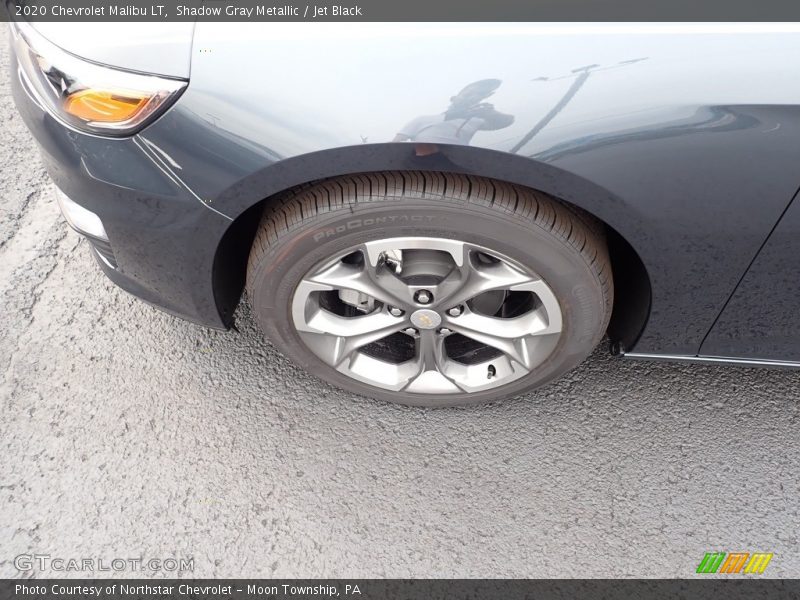 Shadow Gray Metallic / Jet Black 2020 Chevrolet Malibu LT