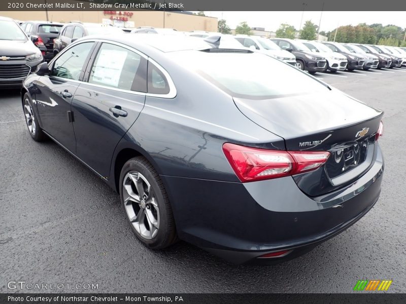 Shadow Gray Metallic / Jet Black 2020 Chevrolet Malibu LT