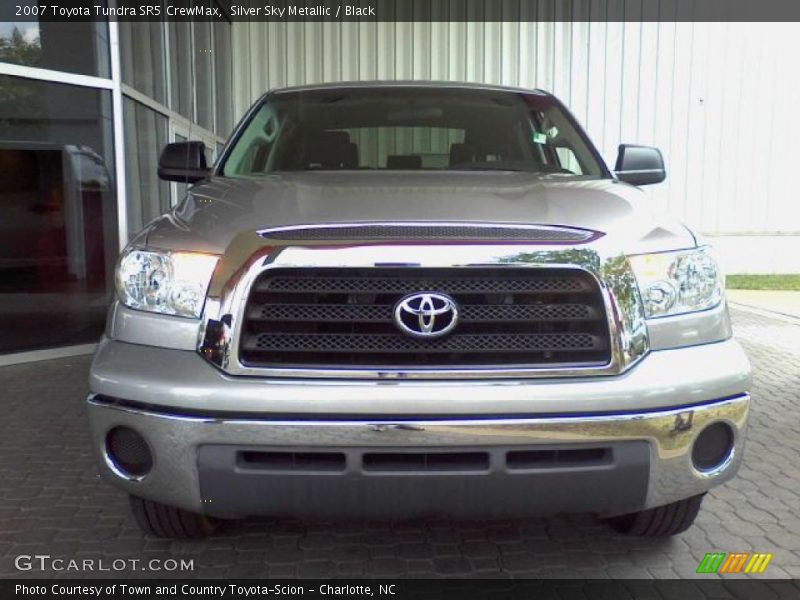 Silver Sky Metallic / Black 2007 Toyota Tundra SR5 CrewMax