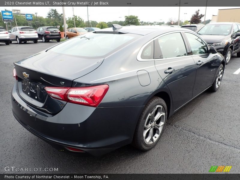 Shadow Gray Metallic / Jet Black 2020 Chevrolet Malibu LT