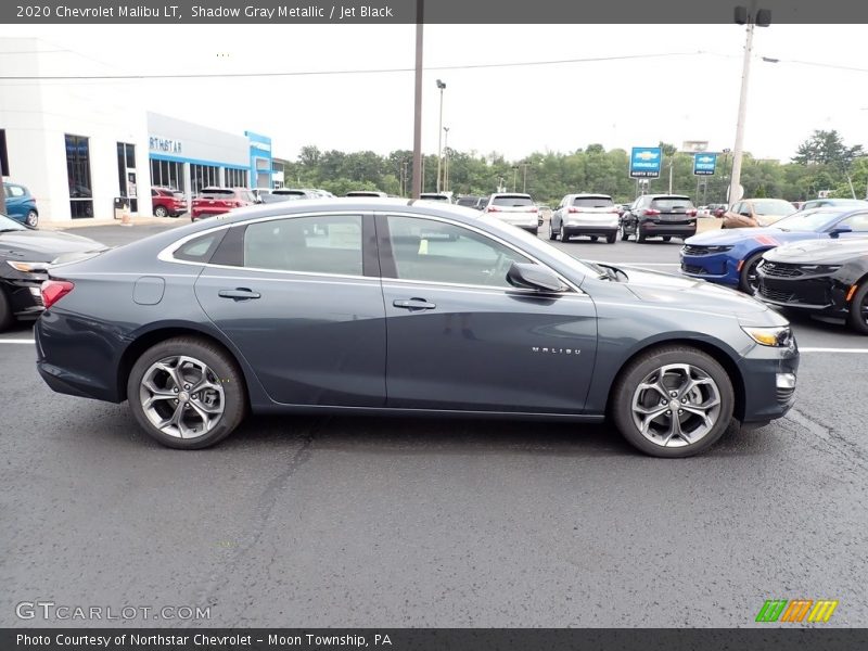 Shadow Gray Metallic / Jet Black 2020 Chevrolet Malibu LT