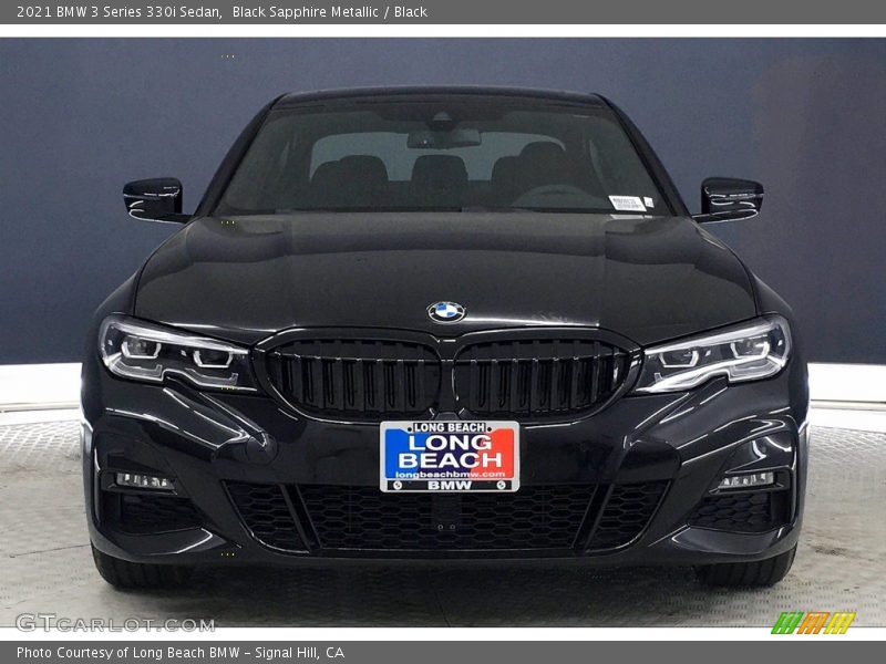 Black Sapphire Metallic / Black 2021 BMW 3 Series 330i Sedan