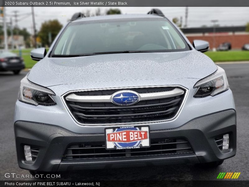Ice Silver Metallic / Slate Black 2020 Subaru Outback 2.5i Premium