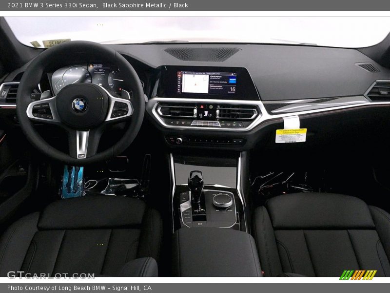 Black Sapphire Metallic / Black 2021 BMW 3 Series 330i Sedan