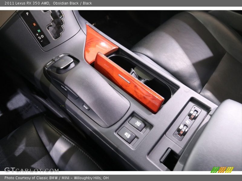 Obsidian Black / Black 2011 Lexus RX 350 AWD